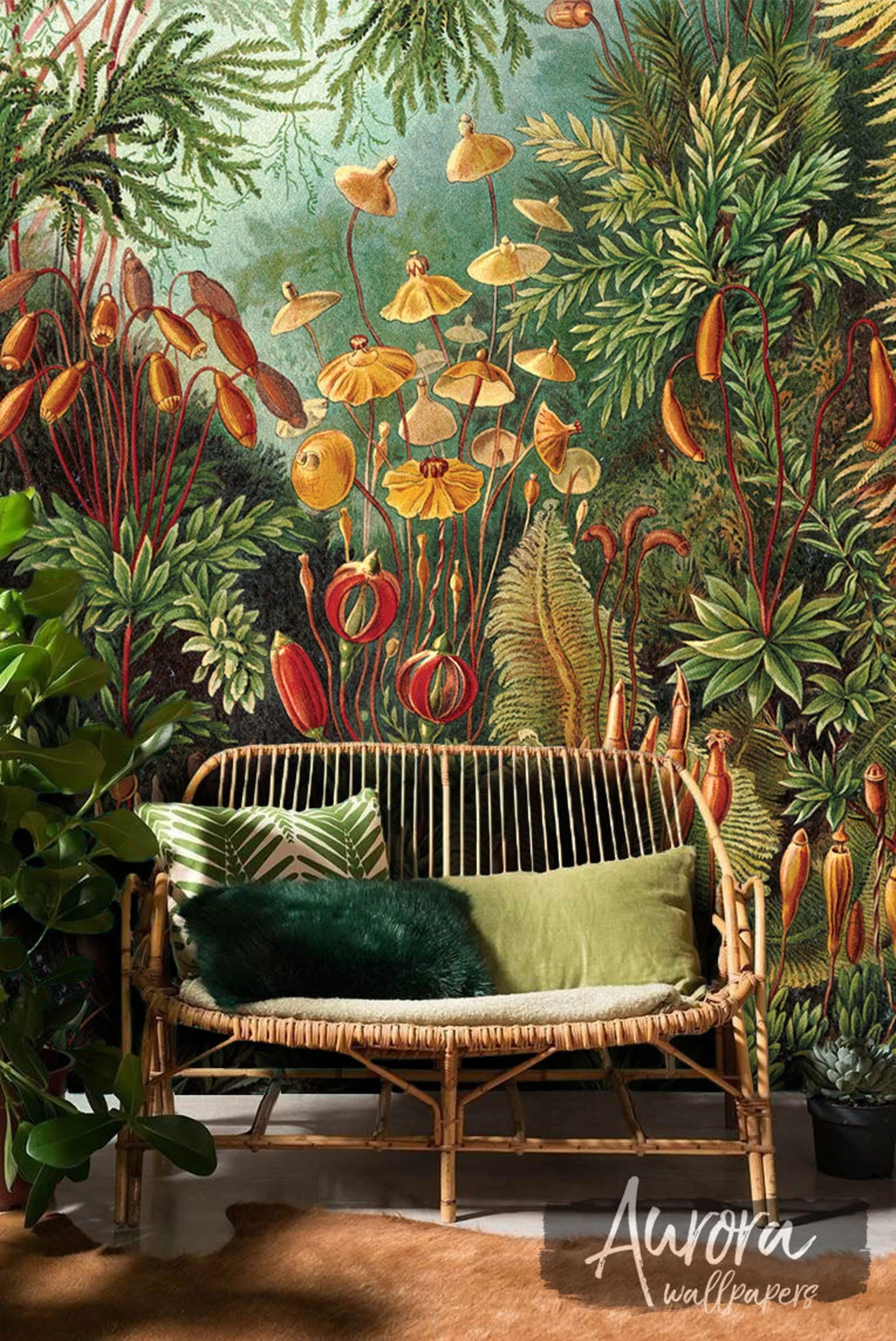 Amazonian Jungle removable wallpaper