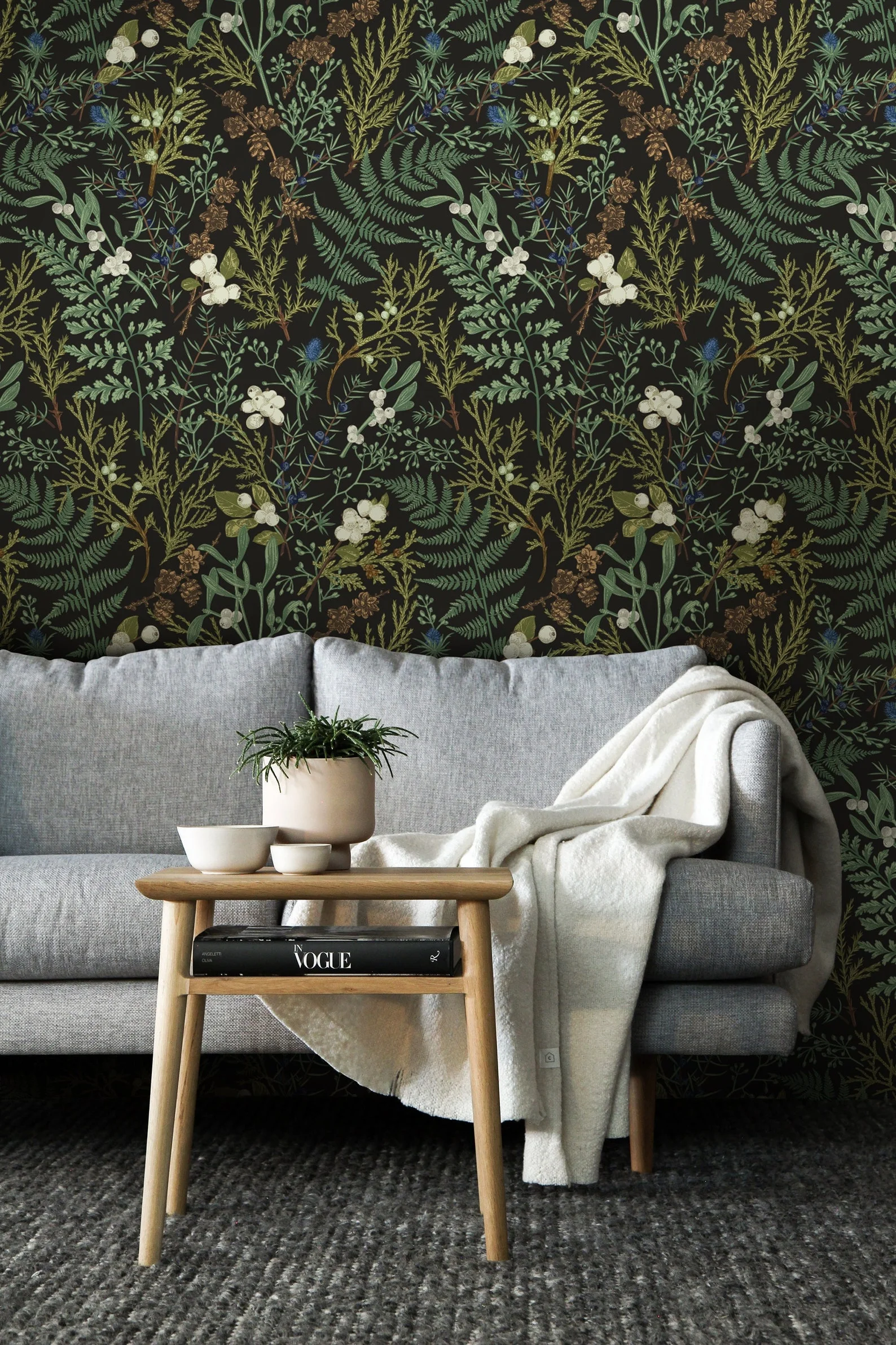 Fern Botanical Wallpaper