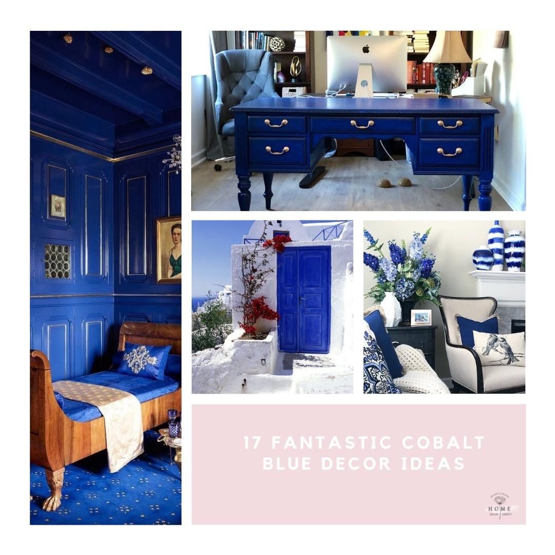 17 Fantastic Cobalt blue decor Ideas