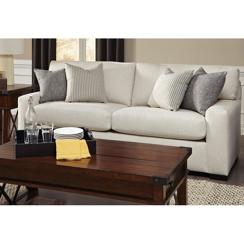 Revolution Fabric - Broughton Square Arm Sofa Bed with Reversible Cushions