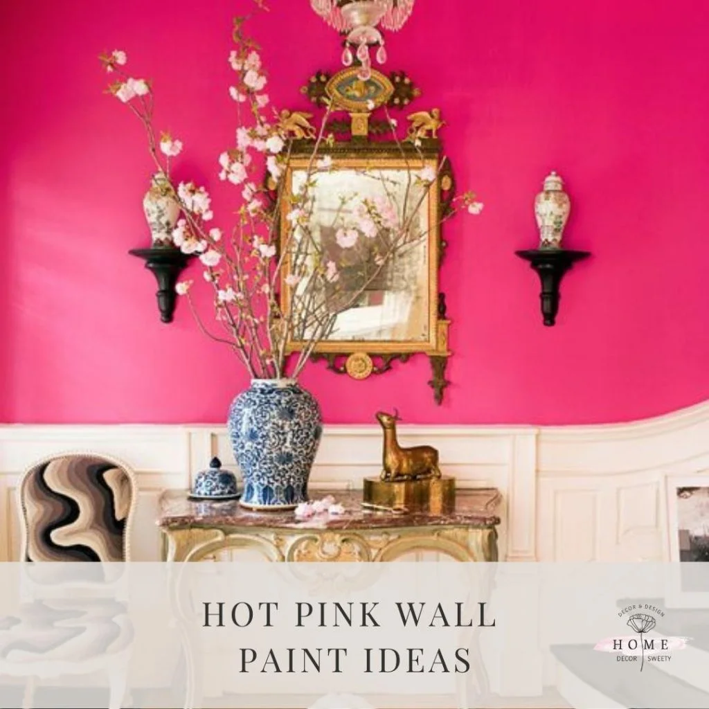Hot pink wall paint Ideas