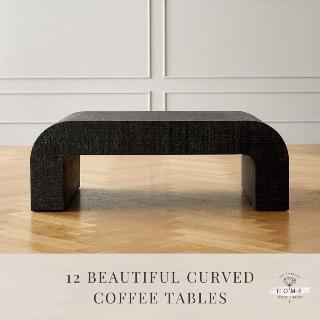 12 Beautiful Curved Coffee Tables