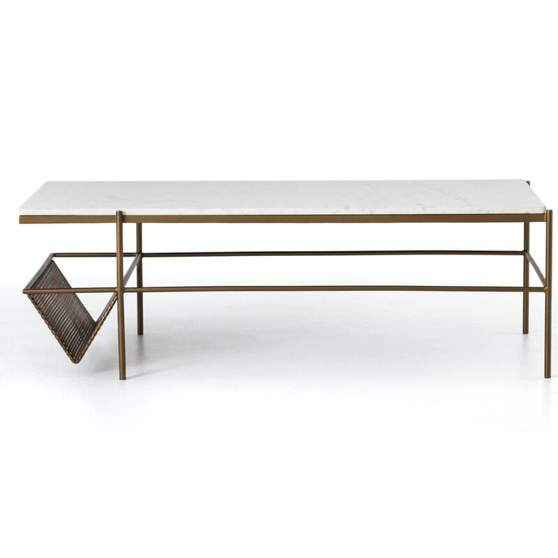 Hottinger 4 Legs Coffee Table with Storage