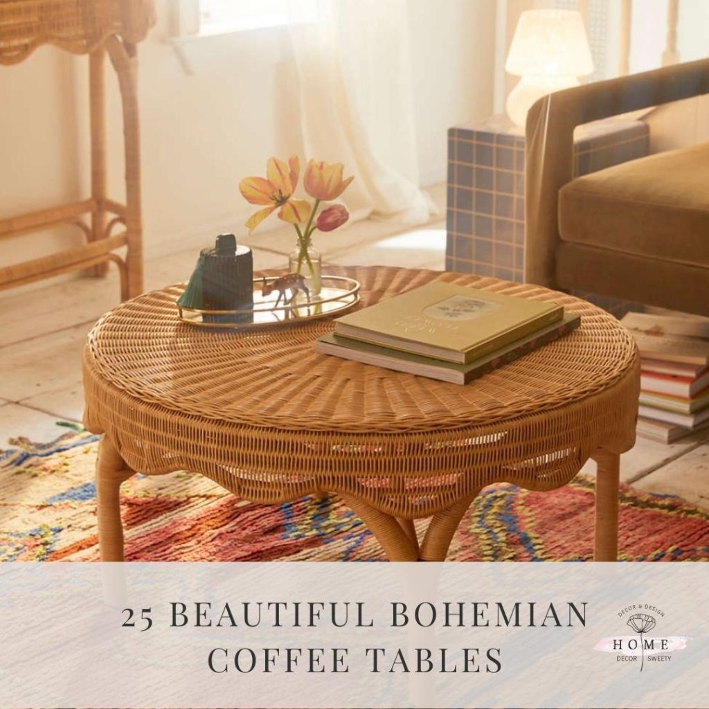 25 Beautiful Bohemian Coffee Tables