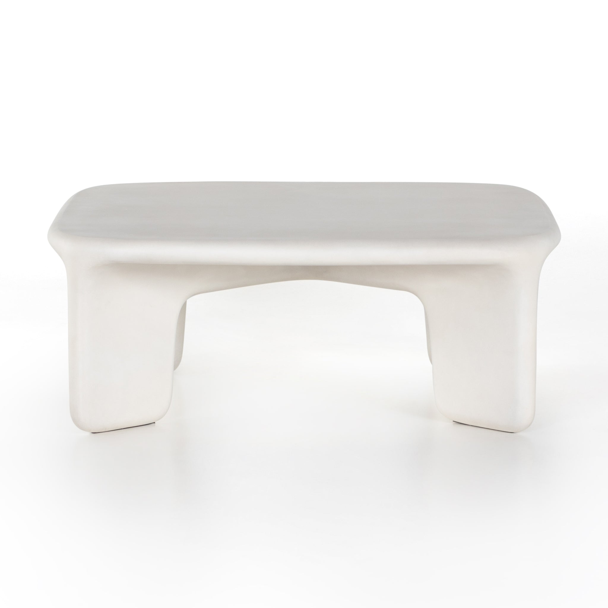 Dante Coffee Table - White Concrete