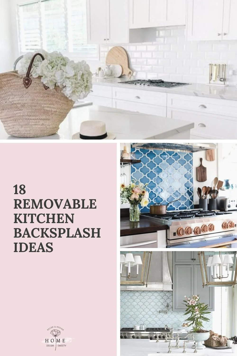18 Removable Kitchen Backsplash Ideas