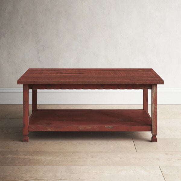 Cain 4 Legs Coffee Table with Storage