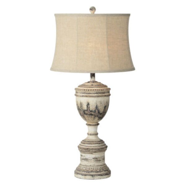 Hazel Weathered Brown One-Light Table Lamp Set of Two