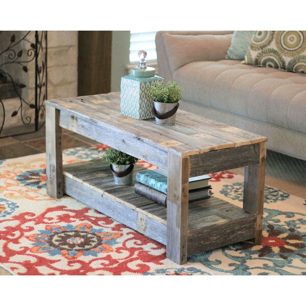 Easthampton Solid Wood Coffee Table with Storage