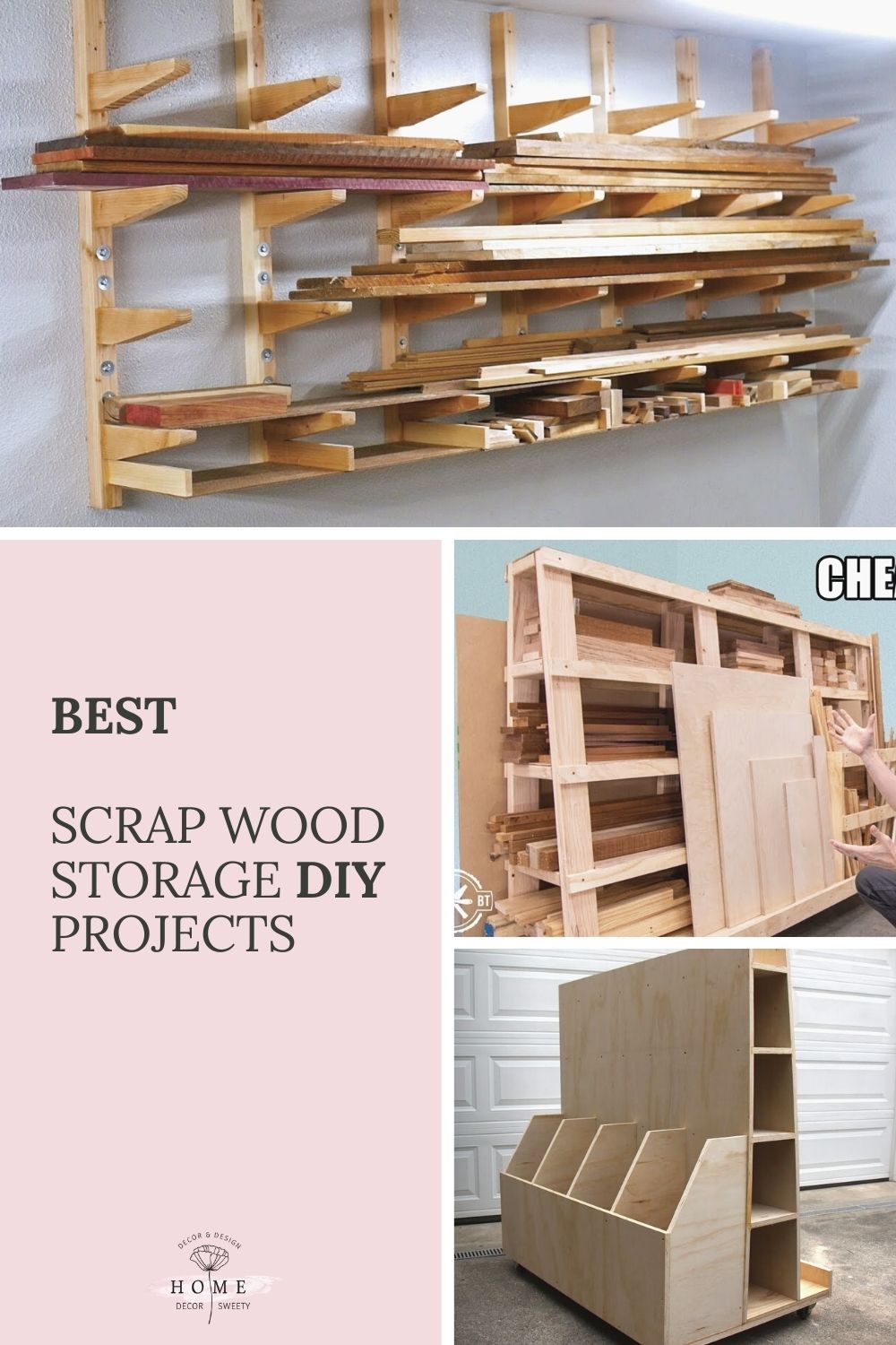 BEST Scrap Wood Storage DIY Projects