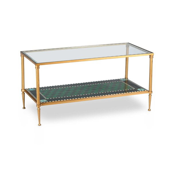 Emerald 4 Legs Coffee Table with Storage