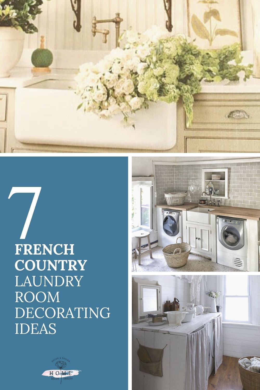 French Country laundry room decorating ideas