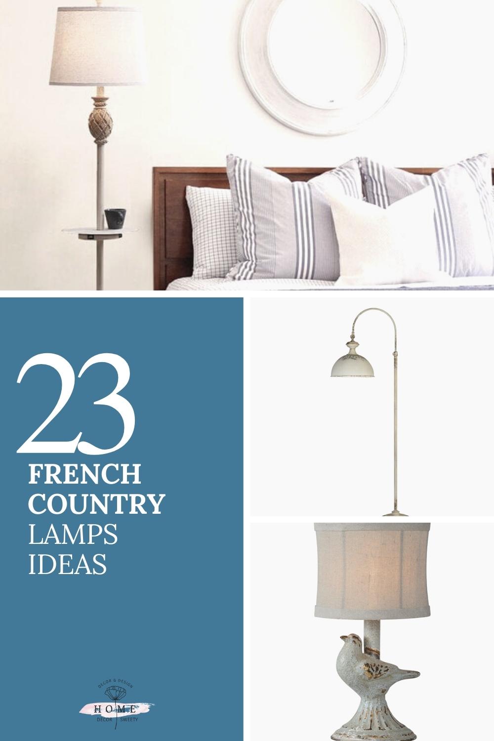 French Country lamps