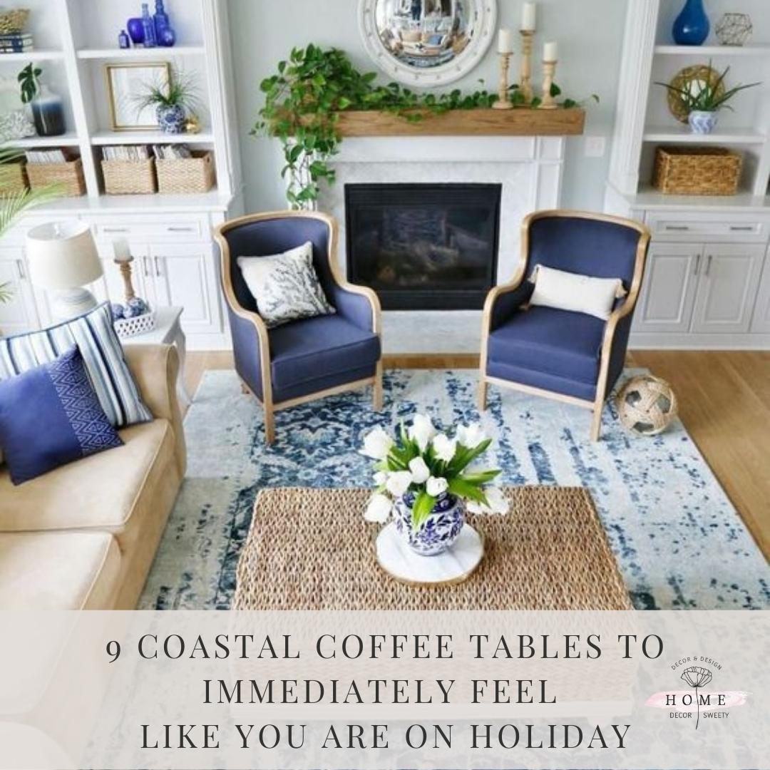 coastal coffee table