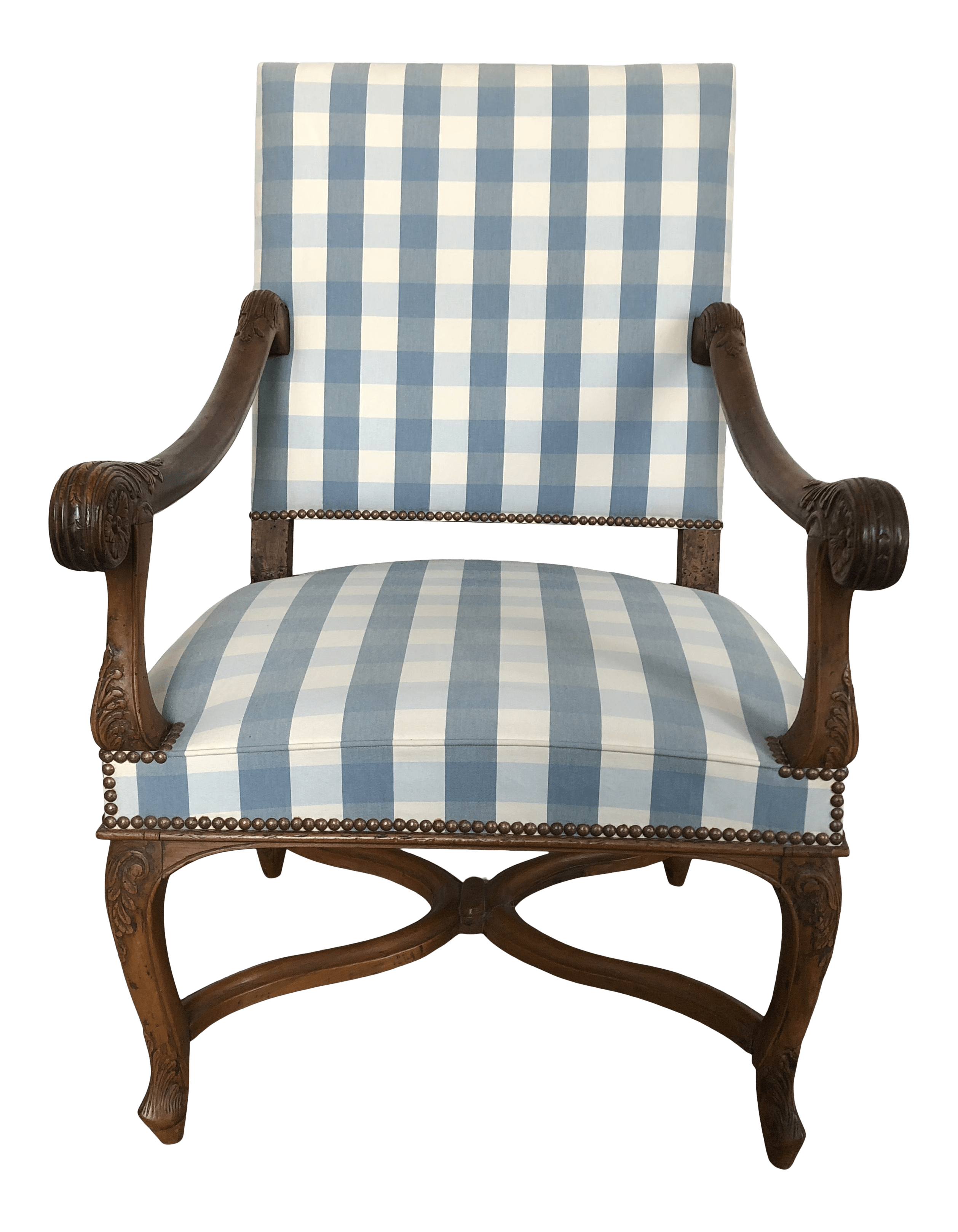 19th Century French Upholstered Armchair