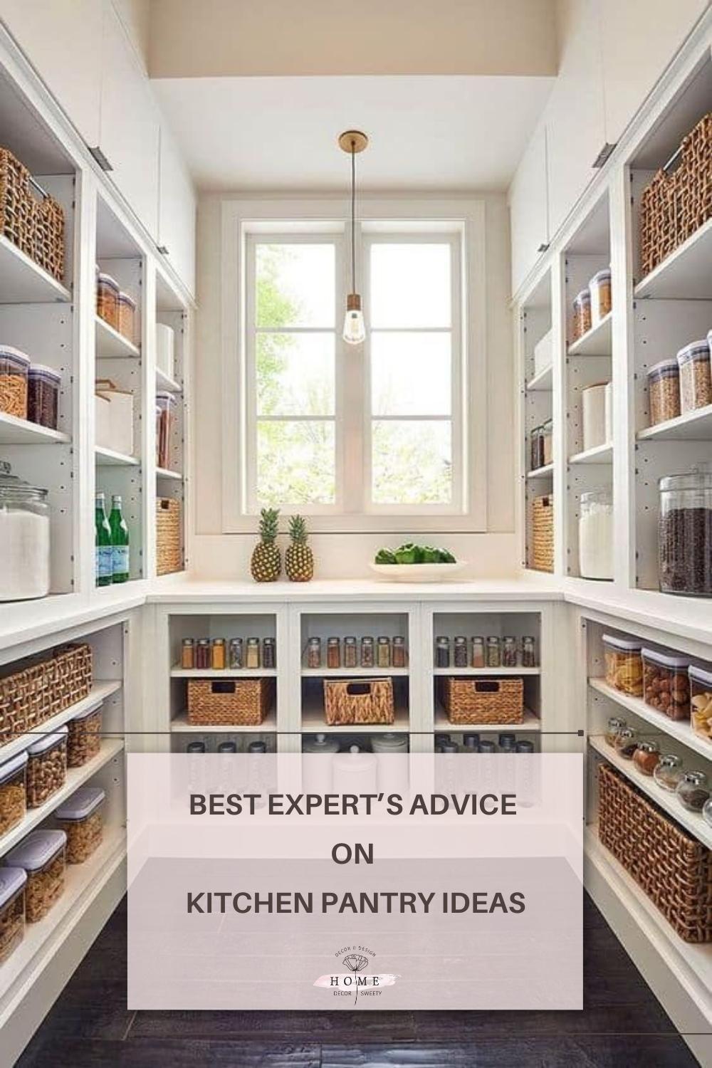Best Expert’s Advice on kitchen pantry ideas